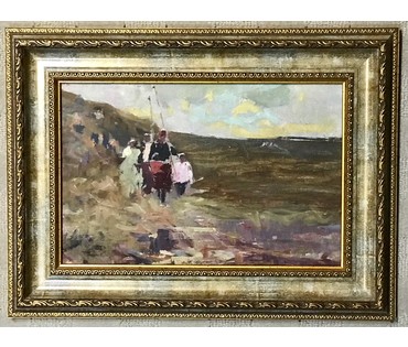 Дорошевич Ф.И. «Косцы», 1952 г. (артикул №1140) - фото №1