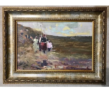 Дорошевич Ф.И. «Косцы», 1952 г. (артикул №1140) - фото №3