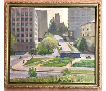 Варламов В.М. "Минск. Мясникова- Берсона" 1980 год. (артикул №1174) - фото №1