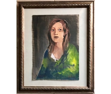 Тиме-Блок М.Г. (племянница А. Блока), 1929 год (артикул №1184) - фото №1