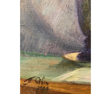 Явич П.М. (ученик Пэна Ю.М.) "Нарцис". Витебск, 2005 год. НЕТ В НАЛИЧИИ (артикул №1263) - фото №2