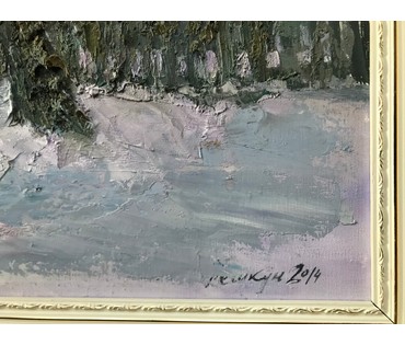 Пешкун В.П. "Старая берёза", 2014 год (артикул №1295) - фото №3