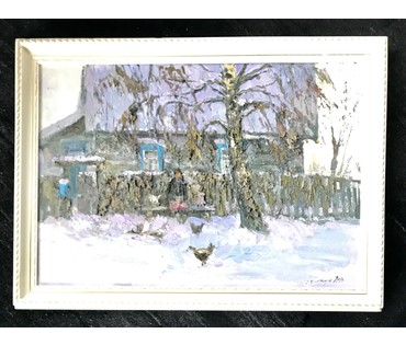 Пешкун В.П. "Старая берёза", 2014 год (артикул №1295) - фото №7