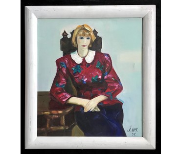 Щемелев Л.Д. "Адпачынак", 1991 год НЕТ В НАЛИЧИИ (артикул №1436) - фото №1