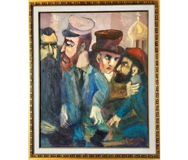 Акулов В.И. "Евреи у Православного Храма", 2010 год НЕТ В НАЛИЧИИ (артикул №1464) - фото №4