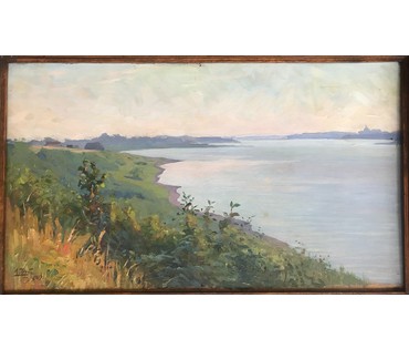 Жаба Альфонс Константинович (1878-1942) "Рассвет", 1927 год (артикул №1488) - фото №2