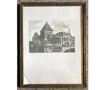 "Витебск". Графика; 40/30 см (артикул №1509) - фото №1