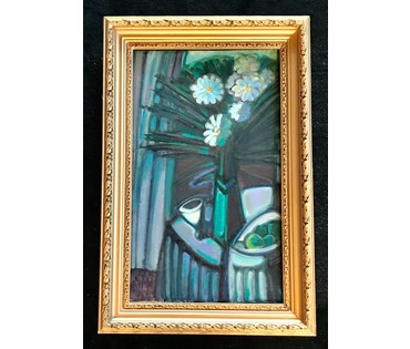Сковородко О.А. - художник-модернист. Натюрморт, 1999 год (артикул №1551) - фото №3