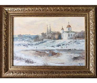 Маркевич Ф.З. 1963 г. р. Церковь в Полоцке, 2015 год НЕТ В НАЛИЧИИ (артикул №1564) - фото №1