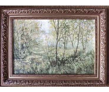 Маркевич Ф.З. 1963 г. р. "Летний этюд" (г. Полоцк ), 2013 год (артикул №1565) - фото №1
