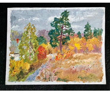 Ландарский Р.Е. "Осень на Белом берегу" (артикул №1617) - фото №1