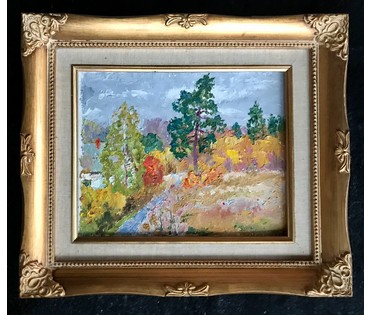 Ландарский Р.Е. "Осень на Белом берегу" (артикул №1617) - фото №4