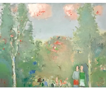 Костюченко В.К. "Август. Прогулка", 2018 год (артикул №1638) - фото №3