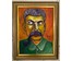 Акулов В.И. "Сталин", 2019 год. Размер 36,7х46,7 см.Картон, акрил. (артикул №1641) - фото №1