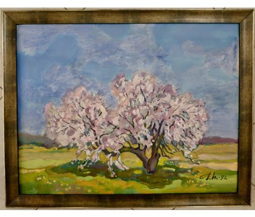 Поплавский Г.Г. "Одинокая", 1992 год (артикул №1675) - фото №2