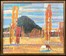 Сковородко О.А. - художник-модернист. "Пейзаж с Курганом" (и лошадками), 2014 год (артикул №1687) - фото №8