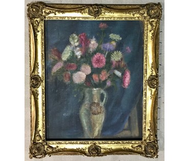 Станюта М.П. (1881 - 1974). Натюрморт, нач. XX в. 53/70 см НЕТ В НАЛИЧИИ (артикул №1781) - фото №3