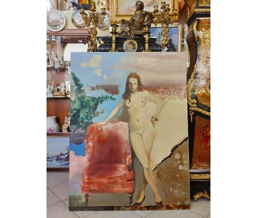 Товстик В.А. 1949 г.р. - Народный художник Беларуси. "Ню", 1997 год. 120/90 см. нет в наличии (артикул №1790) - фото №3