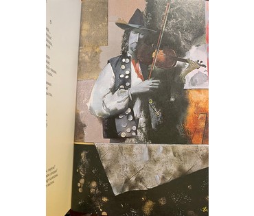 Каталожный Товстик В.А."Цыганскi кароль", 1996 год. Холст, масло. Размер 80х100 см. (артикул №1794) - фото №6