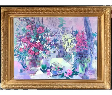 Ильина В.А. "Ранiца ў летку", 2021 год (бел.); 60/80 см (артикул №1818) - фото №4