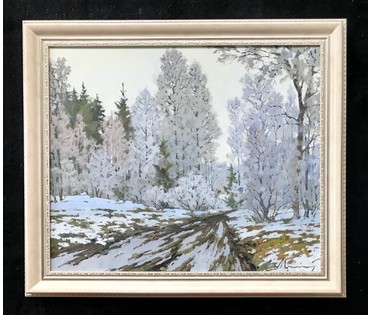 Маслеников В.П. "Оттепель", 50/60 см (артикул №1842) - фото №1