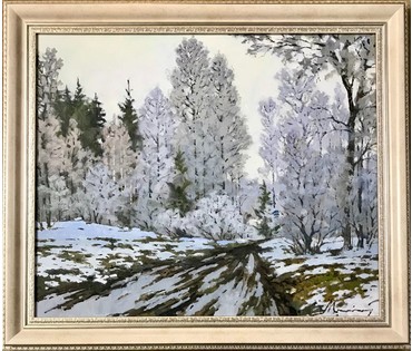 Маслеников В.П. "Оттепель", 50/60 см (артикул №1842) - фото №2