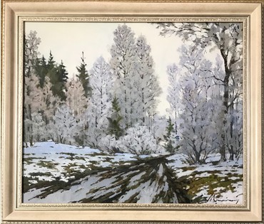 Маслеников В.П. "Оттепель", 50/60 см (артикул №1842) - фото №4