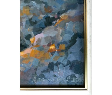 Лукашевич С.В. "К морозу"; 50/80 см (артикул №1851) - фото №3