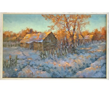 Лукашевич С.В. "К морозу"; 50/80 см (артикул №1851) - фото №5