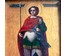 Дмитрий Мироточивый, Афон,19 век. Размер 33/28 в родном киоте. Без киота 18,5/13см. № 1943 (артикул №1943) - фото №2