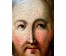 Господь Вседержитель, 17 век. Круг Карпа Золотарёва. Размер 21х27 см. (артикул № 2072) - фото №4