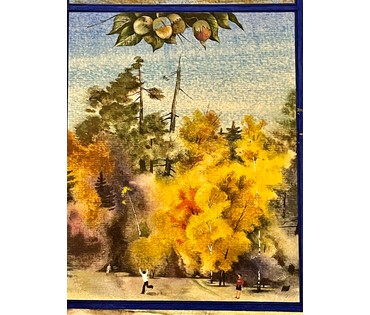 Селещук Н.М "На арэхавай палянцы",1975г. Размер 26х33 см. (артикул № 2136) - фото №4