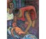 Шварц Радик "Купание красного меня", 1992г. Холст, масло. Размер 60х50 см. № 2206 (артикул №2206) - фото №1