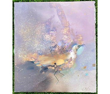 Андрукович К.Н "Кукушка",1995г. Холст, масло. Размер 73,5х66 см. № 2216 (артикул №2216) - фото №5