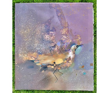 Андрукович К.Н "Кукушка",1995г. Холст, масло. Размер 73,5х66 см. № 2216 (артикул №2216) - фото №7