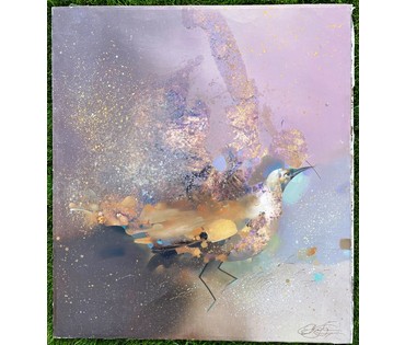 Андрукович К.Н "Кукушка",1995г. Холст, масло. Размер 73,5х66 см. № 2216 (артикул №2216) - фото №2