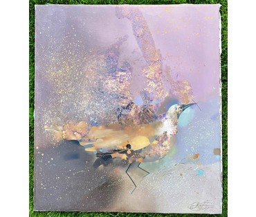 Андрукович К.Н "Кукушка",1995г. Холст, масло. Размер 73,5х66 см. № 2216 (артикул №2216) - фото №3