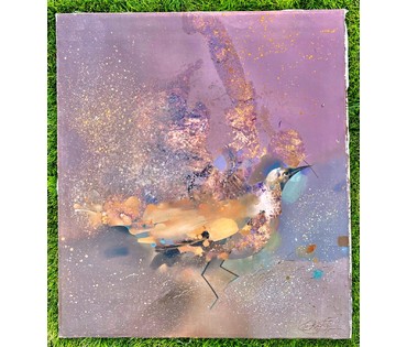 Андрукович К.Н "Кукушка",1995г. Холст, масло. Размер 73,5х66 см. № 2216 (артикул №2216) - фото №6