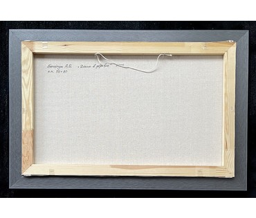 Белайчук А.В "Домик в деревне",2020г. Холст,масло. Размер 50х80 см. № 2240 (артикул №2240) - фото №4