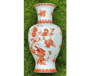 Ваза, фарфор, Кайзер, Германия, 1970г. Серия Шанхай. Высота 46 см. (артикул № 2290) - фото №1