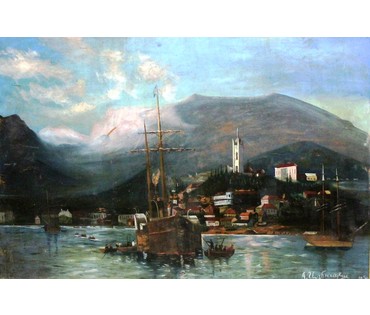 Ильницкий А. "Гавань в Ялте" (артикул №98) - фото №3