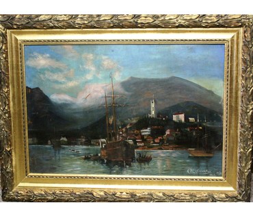 Ильницкий А. "Гавань в Ялте" (артикул №98) - фото №2