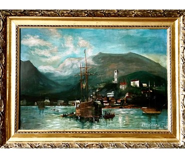Ильницкий А. "Гавань в Ялте" (артикул №98) - фото №6