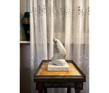 Архипенко А.П (1887-1964) Скульптура, 1938г. Мрамор, высота 24,5 см. № 2362 (артикул №2362) - фото №9