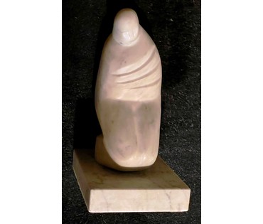 Архипенко А.П (1887-1964) Скульптура, 1938г. Мрамор, высота 24,5 см. № 2362 (артикул №2362) - фото №2