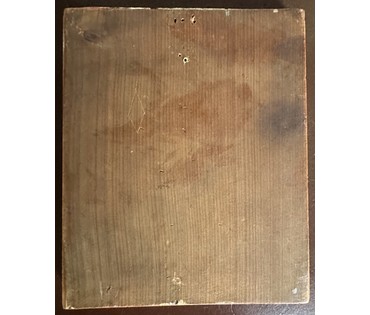 Взыскание погибших Пресвятая Богородица. Палех. 1850-1870г.г. Предстоящие Тихон и Кирилл. Размер 11х13.5 см. № 2366 (артикул №2366) - фото №2