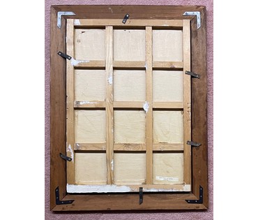 Хмелевский В.В. "Храм",1990 г. Холст на картоне. Размер 50х70 см. N116