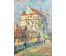 Хмелевский В.В. "Храм",1990 г. Холст на картоне. Размер 50х70 см. N116