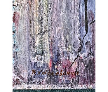 Хмелевский В.В "Киев. Андреевская церковь",1989г. Картон, масло. Размер 35х49 см. № 2510 (артикул №2510) - фото №4