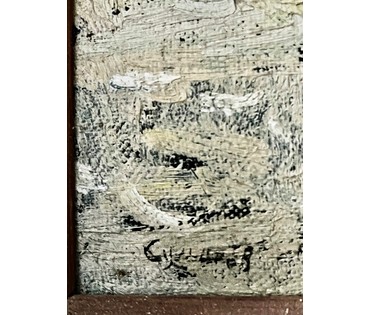Сумарев В.Ф " Беларускія прасторы", 1962г. Холст, масло. Размер 30х48,5 см. № 2514 (артикул №2514) - фото №5